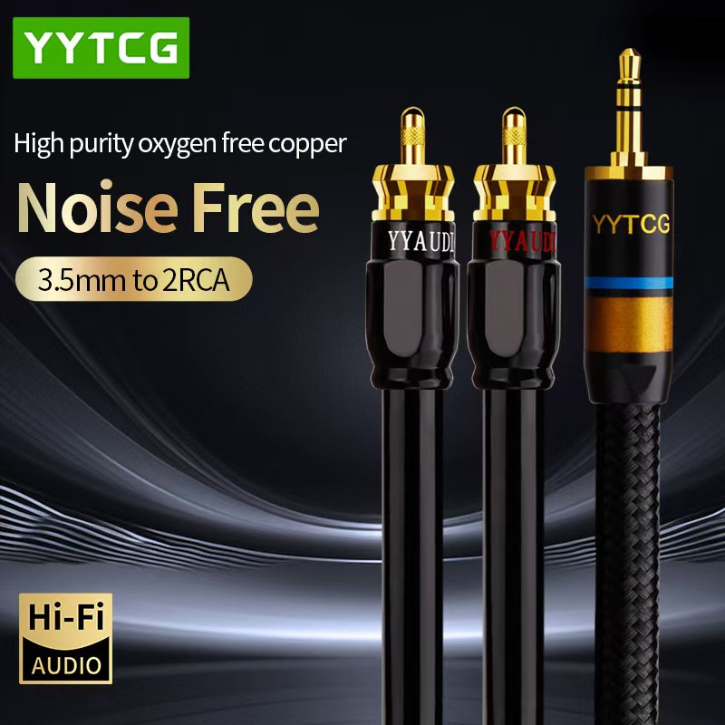 Home Cinema Pc - YYTCG RCA-Kabel HiFi Stereo 3,5 mm