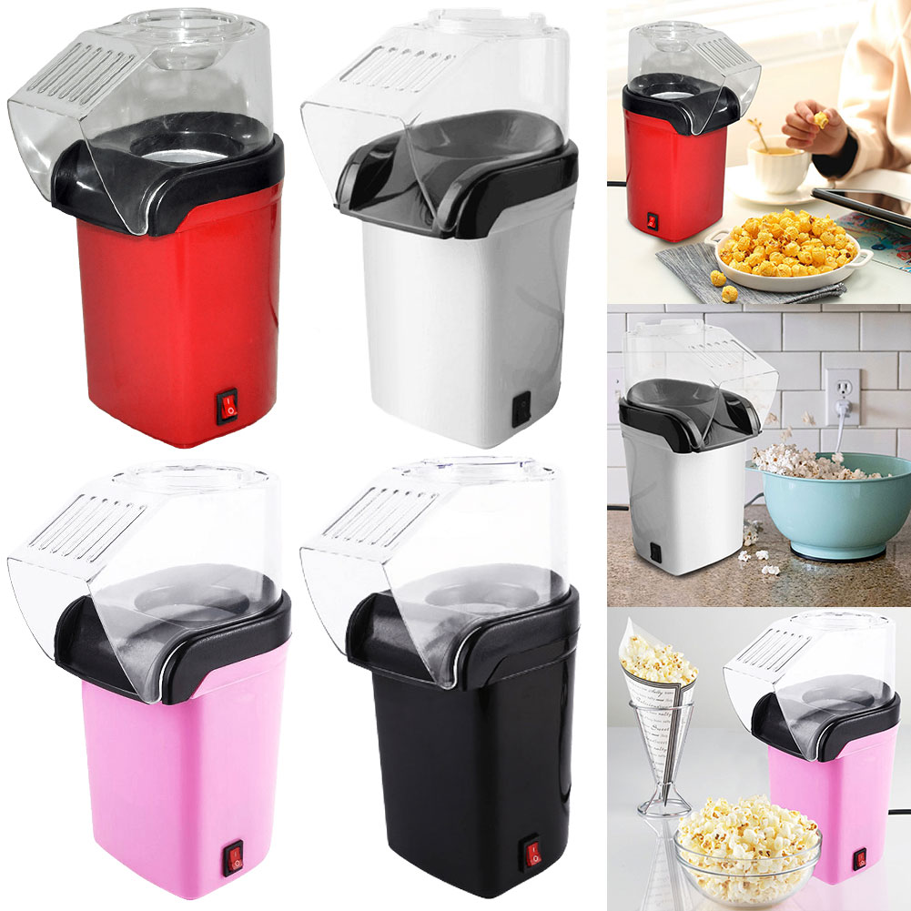 Popcorn Machine Home - 1200 W Popcornmaschine, hohe Poppingrate, Heißluft-Popcorn-Popper,