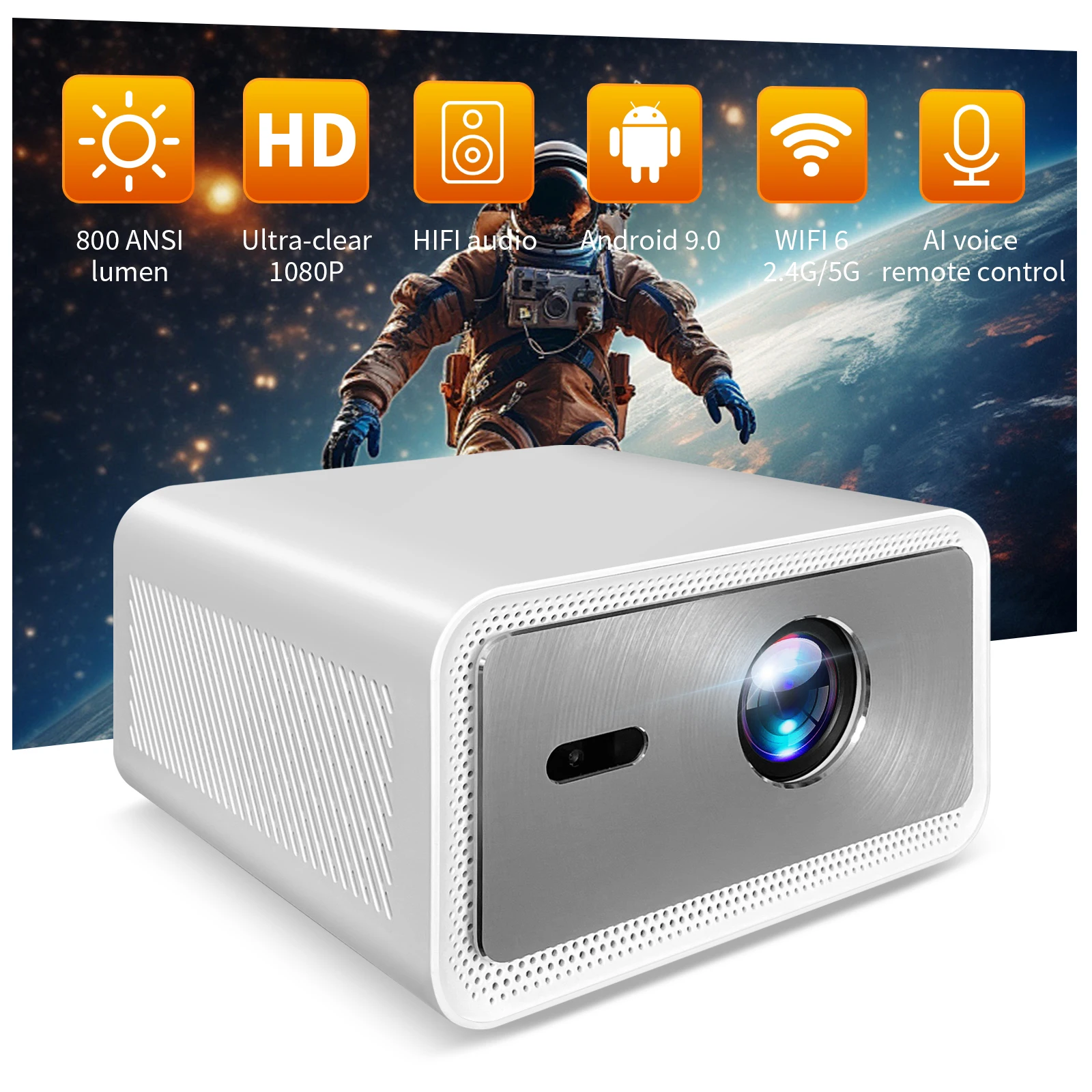 Home Cinema Experience - 2025 4K Ultra HD Projektor mit