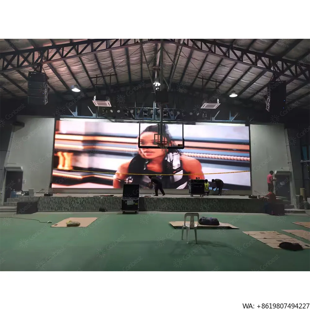Home Cinema Experience - 8x20ft P2.5 Wandmontierte Indoor-LED-Videowand, Großes HD-LED-Display