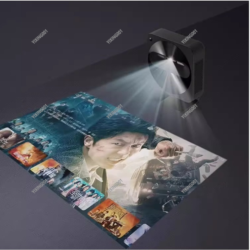 Home Cinema Experience - R1 Nano-Projektor, 90 % neuer Kurzfokus-Laser,