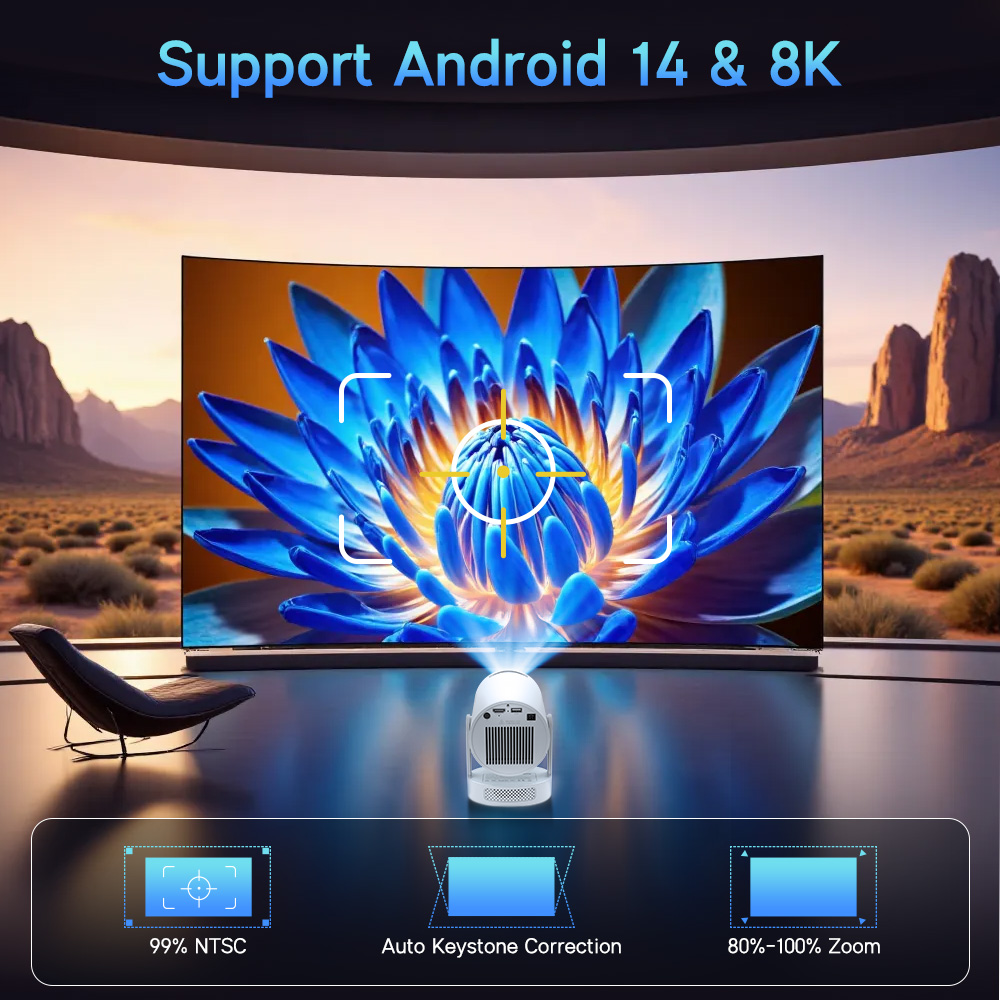 Magcubic Android 14 Native 108 – Home Cinema Led Projector Bewertung und Preis