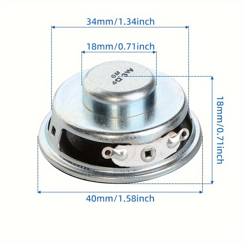 AUIN 2 Stück Mini 1,5 Zoll Vol – Audio Home Cinema Bewertung und Preis
