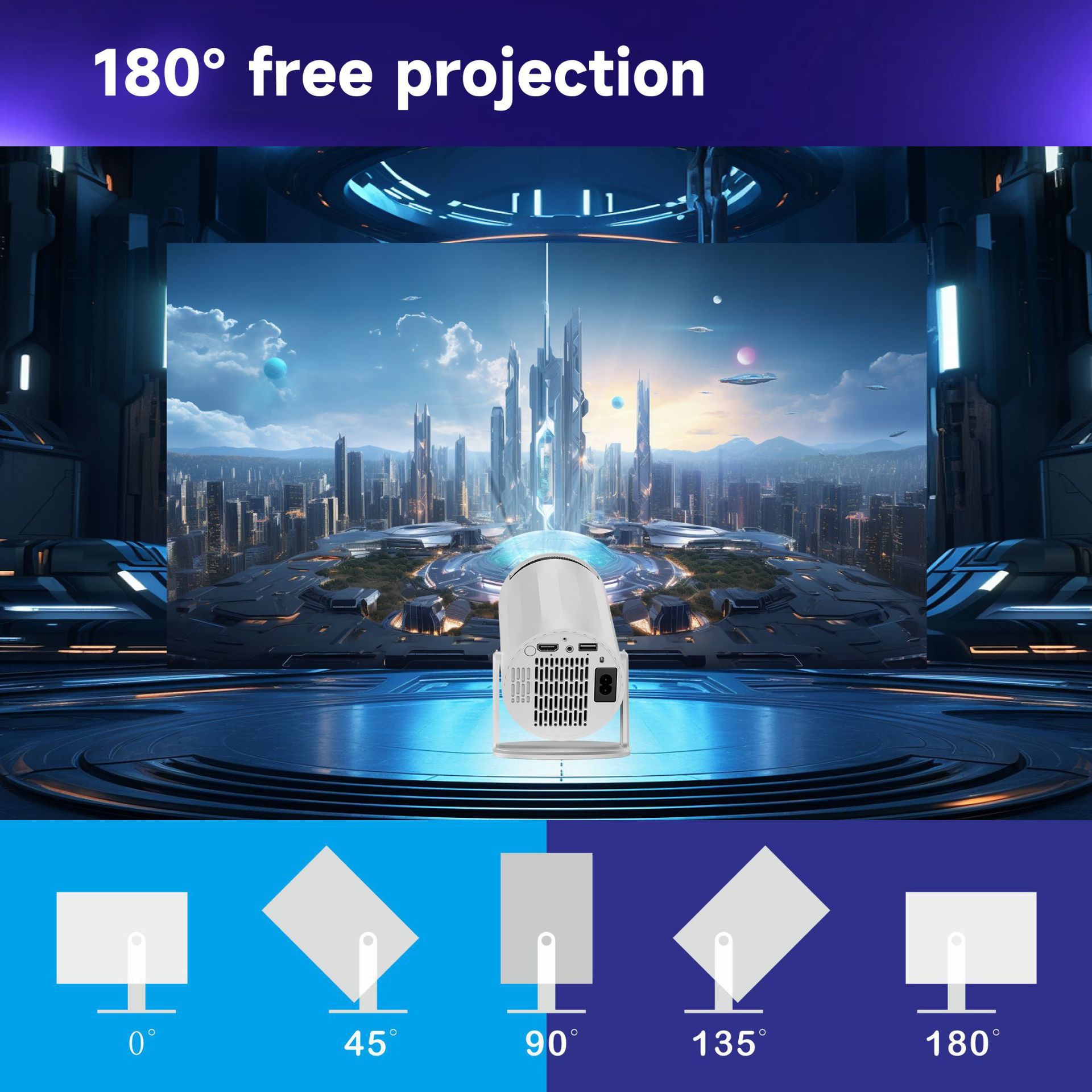 Salange X8Mini Smart-Projektor – Home Cinema Entertainment Bewertung und Preis