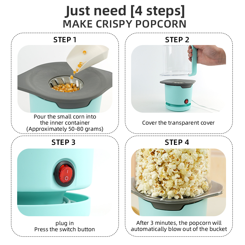 Popcornmaschine für den Hausha – Popcorn Machine Home Bewertung und Preis