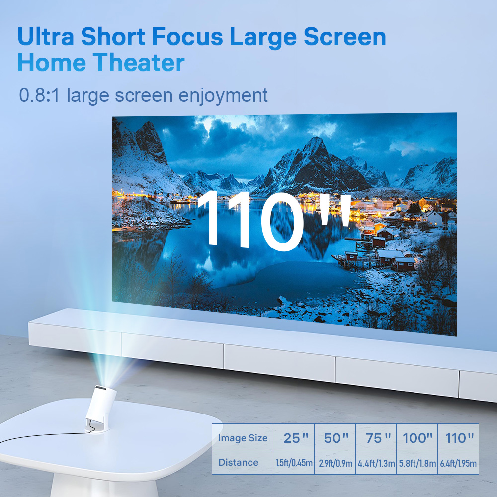 LynCast Projektor X1BQ 4K Andr – Home Cinema Entertainment Bewertung und Preis