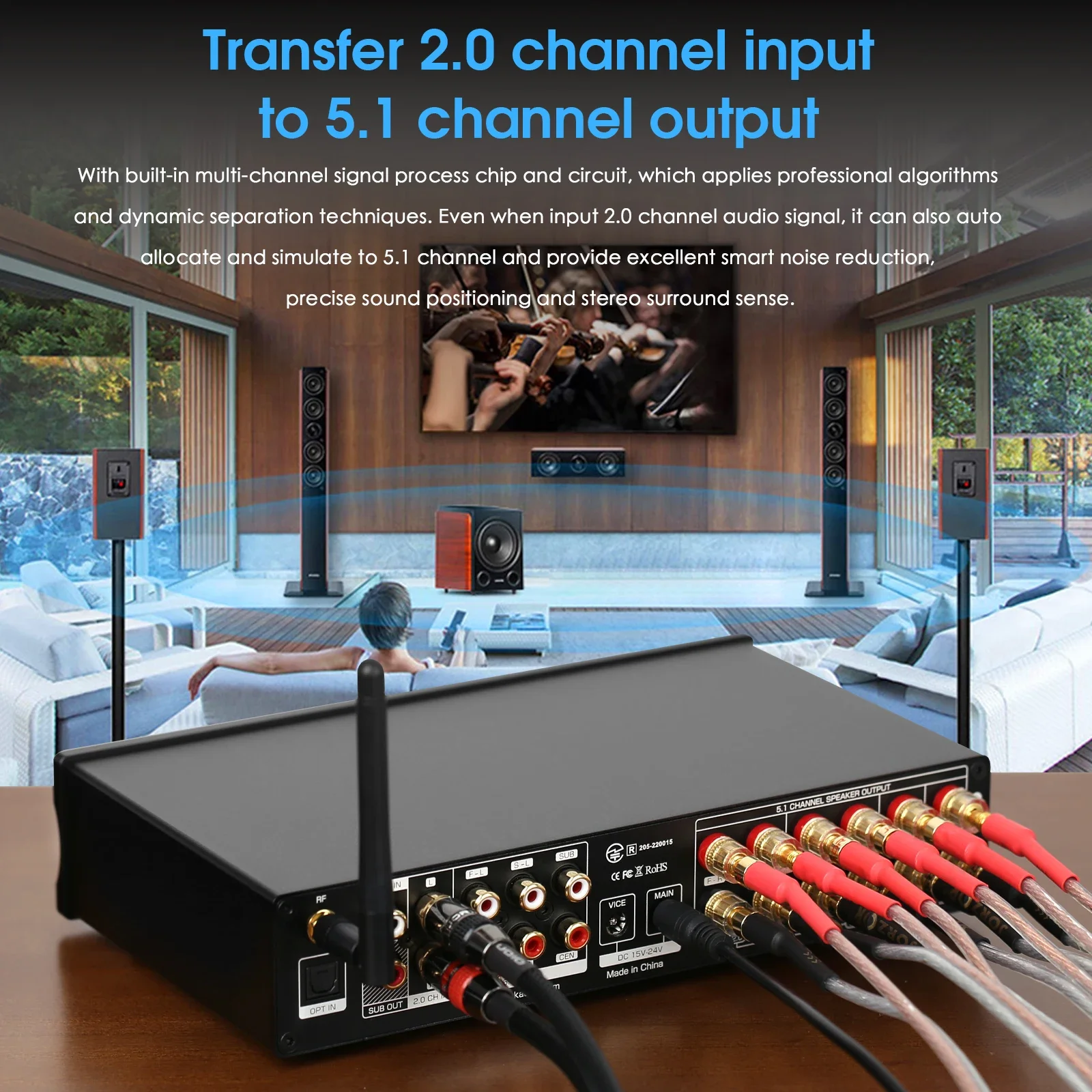 Douk Audio 5.1-Kanal-Digitalve – Home Cinema Yamaha Bewertung und Preis