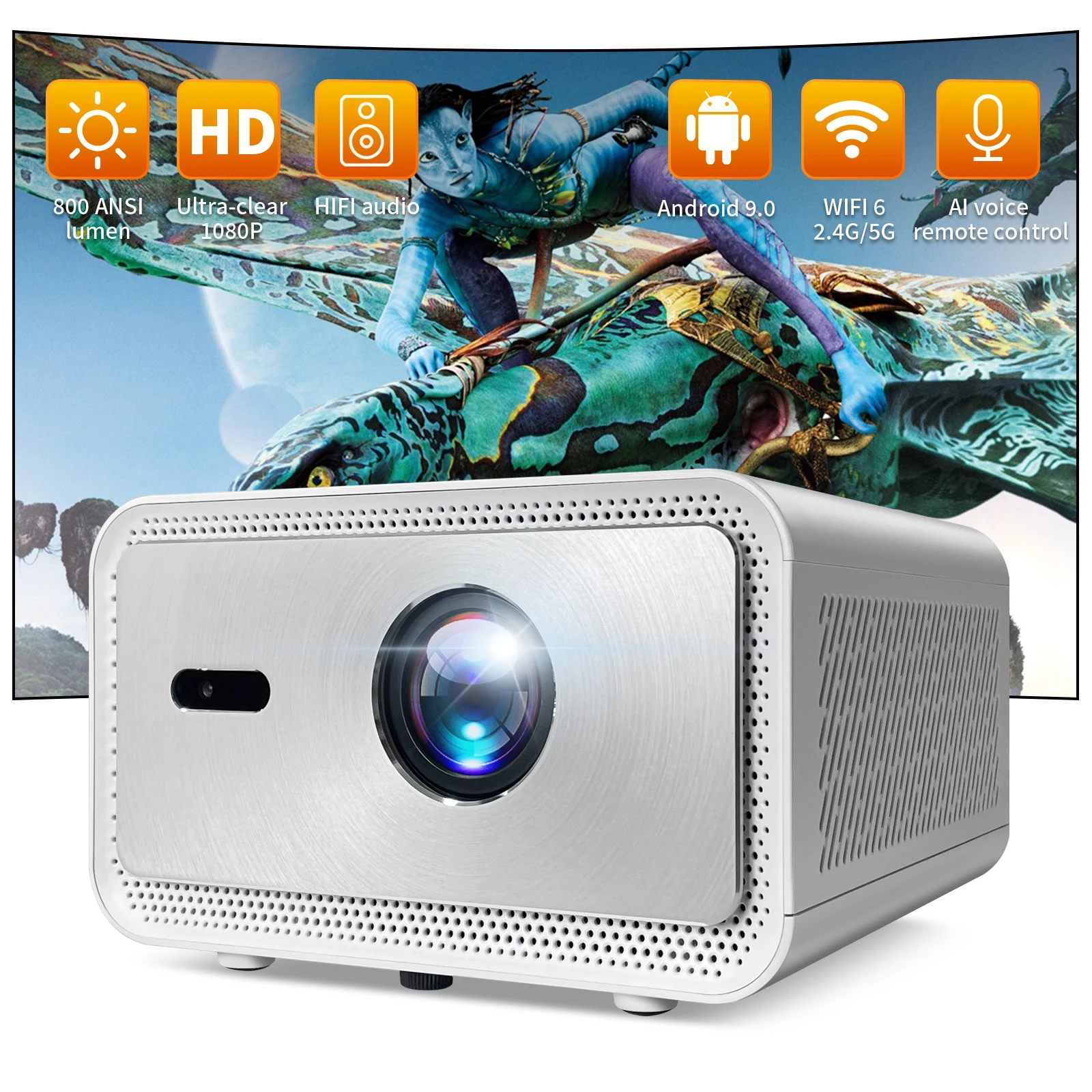 2025 4K Ultra HD Projektor mit – Home Cinema Experience Bewertung und Preis