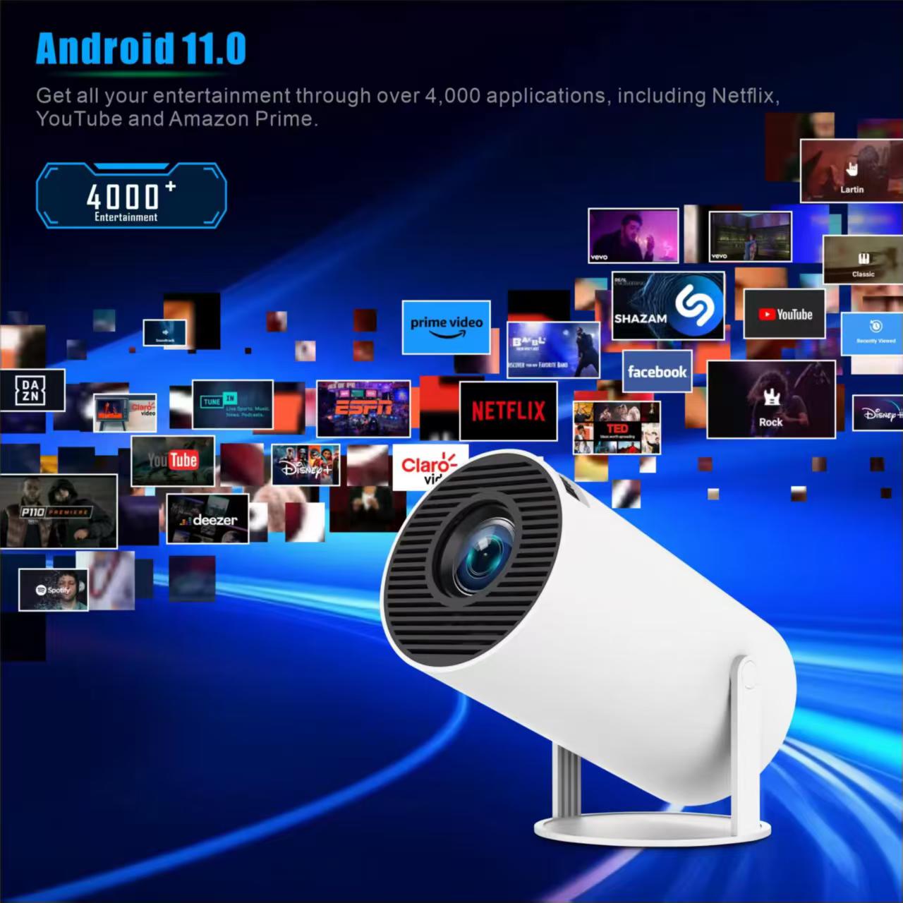 Mini HY300 Tragbarer Projektor – Home Cinema Pc Bewertung und Preis