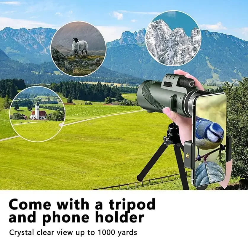 80x100 HD-Monokular für Smartp – Home Cinema Center Bewertung und Preis