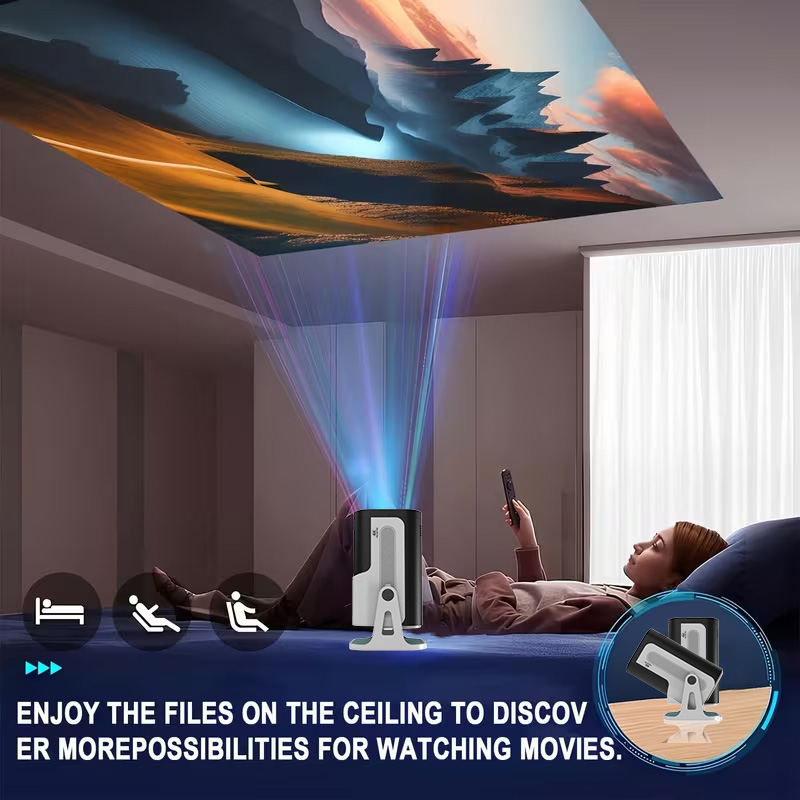 Nativer 720P Projektor mit 4K- – Home Cinema Entertainment Bewertung und Preis