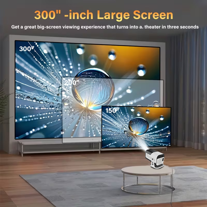 Nativer 720P Projektor mit 4K- – Home Cinema Entertainment Bewertung und Preis