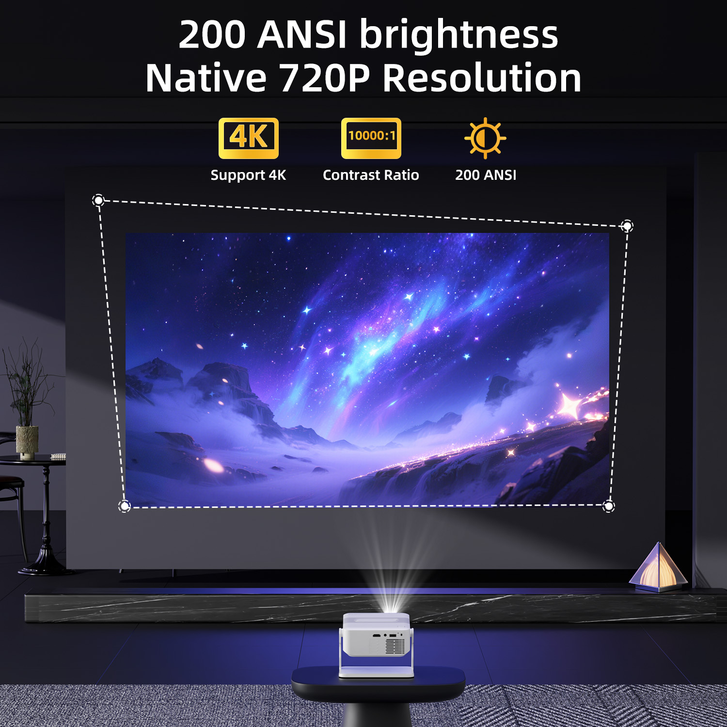 Xnano Projektor HA109 4K Andro – Home Cinema Entertainment Bewertung und Preis