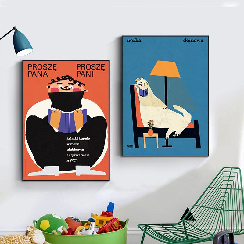 Abstrakte Polnische Illustrati – Home Cinema Design Bewertung und Preis