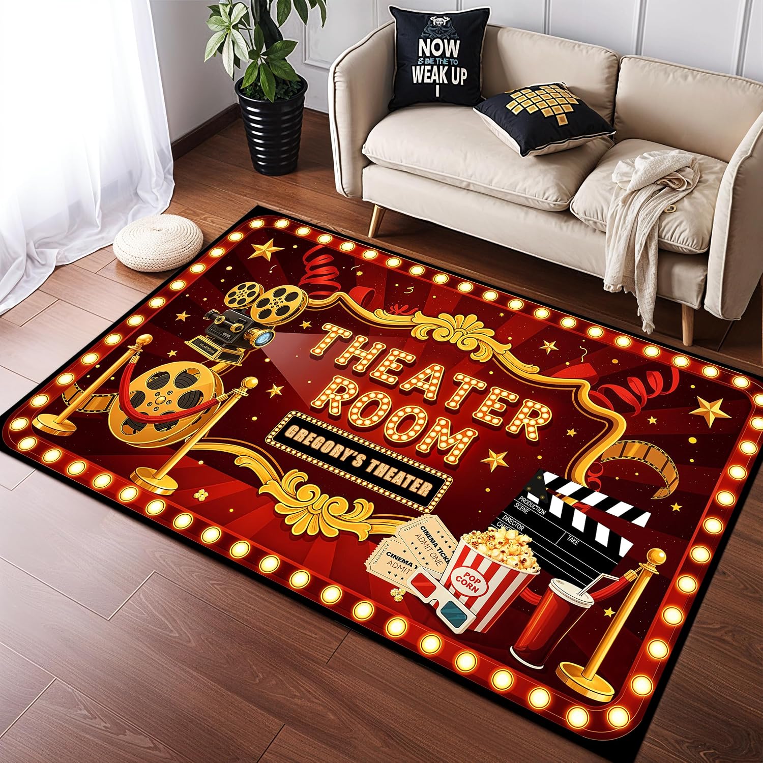 Individuell Bedruckter Kino-Te – Home Cinema Experience Bewertung und Preis