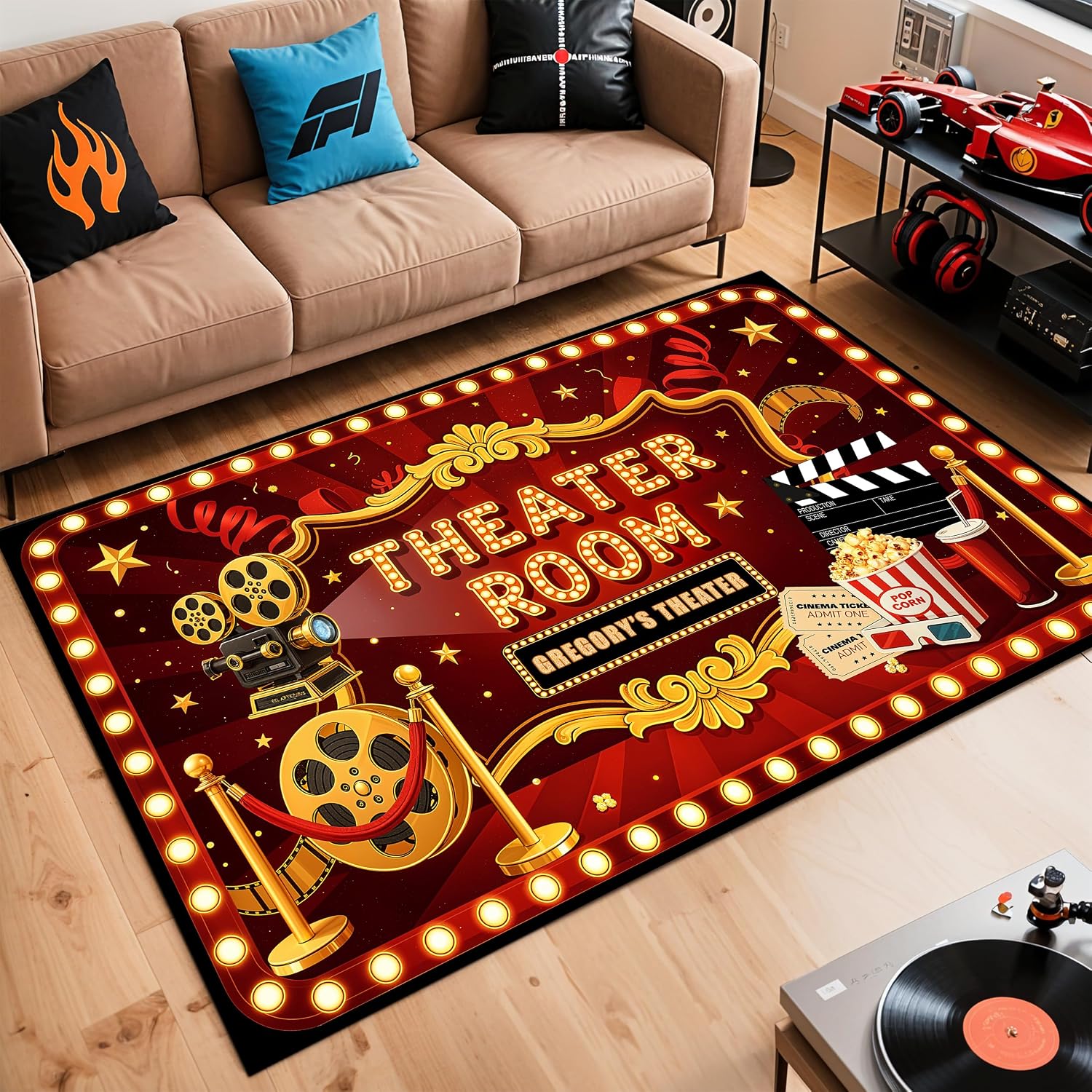 Individuell Bedruckter Kino-Te – Home Cinema Experience Bewertung und Preis