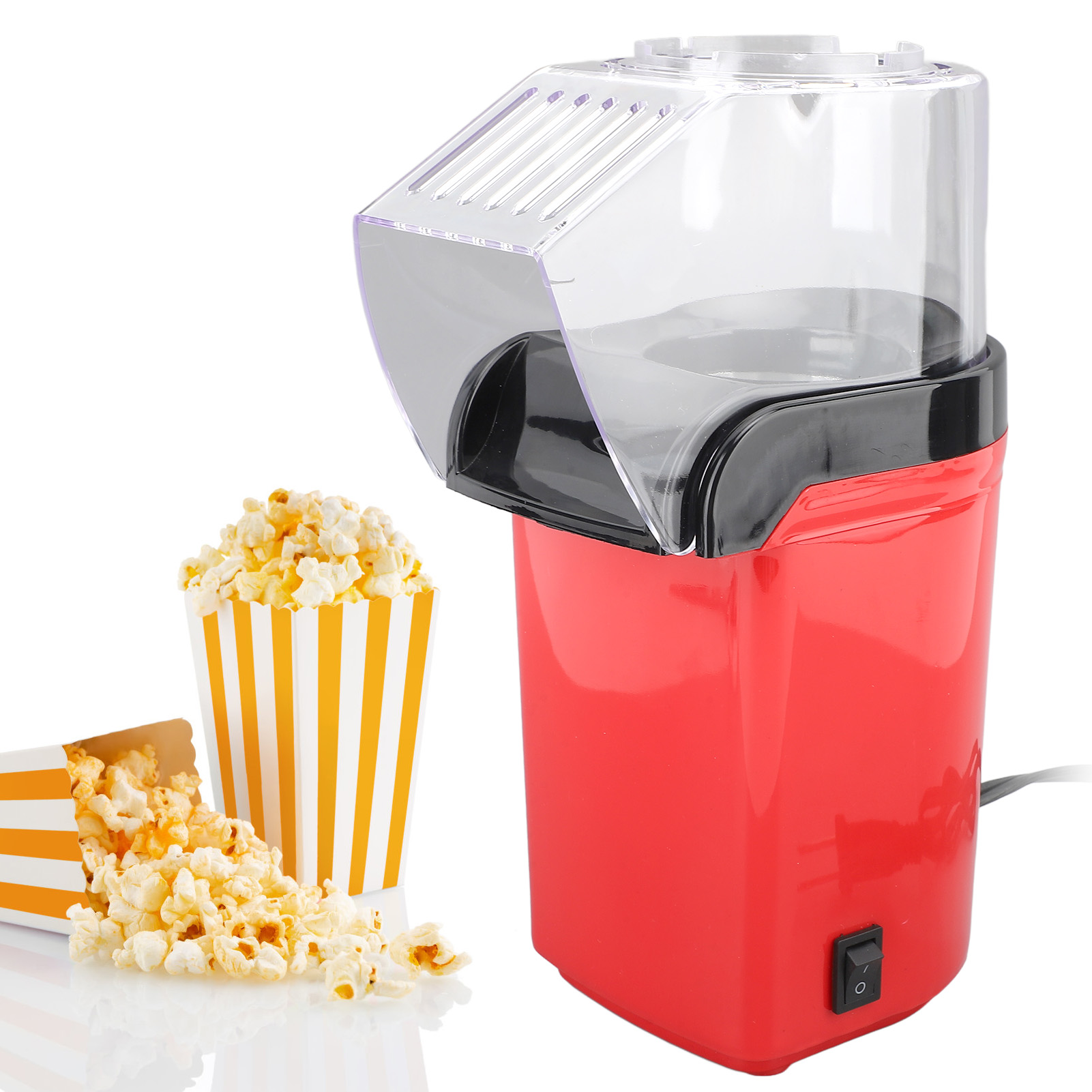 1200 W elektrischer Heißluft-P – Popcorn Machine Home Bewertung und Preis